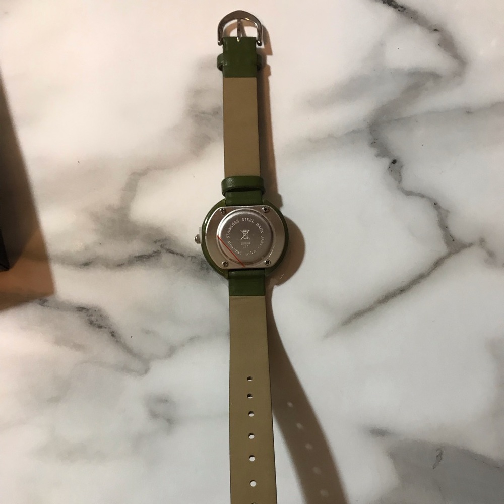 Avon Color Burst Watch Olive NIB - Picture 3 of 9